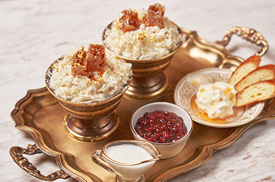 [THE AMBASSADOR SEOUL - A PULLMAN HOTEL] THE LOUNGE & BAR - Kaymak Cream Bingsu