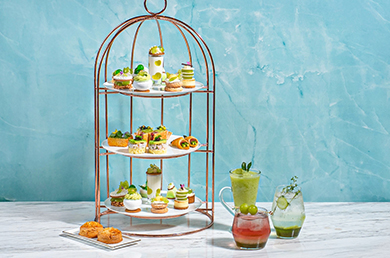 [앰배서더 서울 풀만] 더 라운지 앤 바 - SHINE MUSCAT AFTERNOON TEA SET