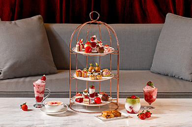 [앰배서더 서울 풀만] 더 라운지 앤 바 - BERRY SWEET MOMENTS : STRAWBERRY AFTERNOON TEA SET