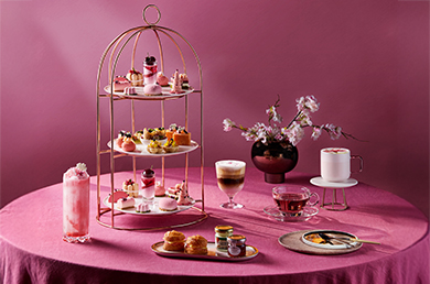 [앰배서더 서울 풀만] 더 라운지 앤 바 - BLOOMING IN SPRING : CHERRY BLOSSOM AFTERNOON TEA SET