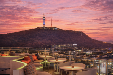 [이비스 스타일 앰배서더 서울 명동] [LE STYLE BAR] 르스타일 루프탑 바 오픈