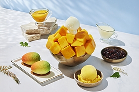 더 라운지 앤 바 - GOLDEN MANGO HOUR : Jeju Apple Mango Bingsu