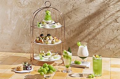 [앰배서더 서울 풀만] 더 라운지 앤 바 - SHINE MUSCAT AFTERNOON TEA SET