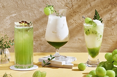 [앰배서더 서울 풀만] 더 라운지 앤 바 - SHINE MUSCAT SEASONAL DRINKS
